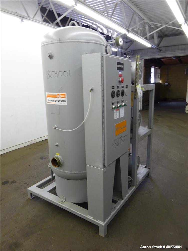 Used Busch Triplex Central Vacuum System.
