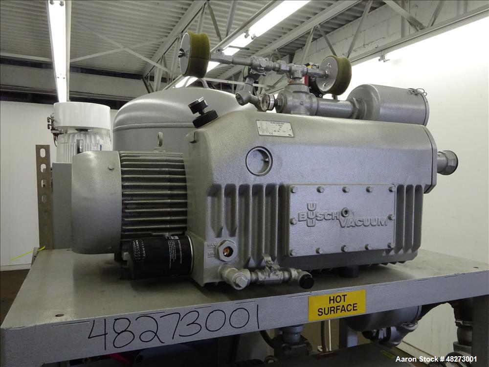 Used Busch Triplex Central Vacuum System.