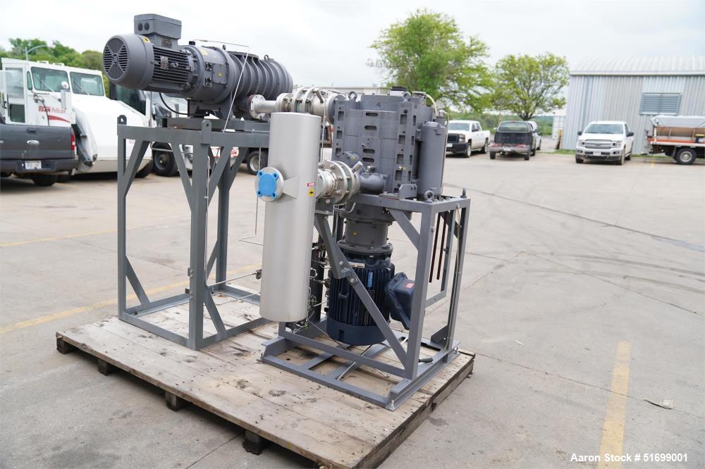 Used- Edwards Skid Mounted Chemical Dry Vacuum Pump