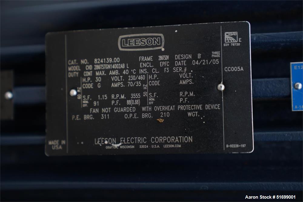 Used Edwards Skid Mounted Chemical Dry Vacuum Pump