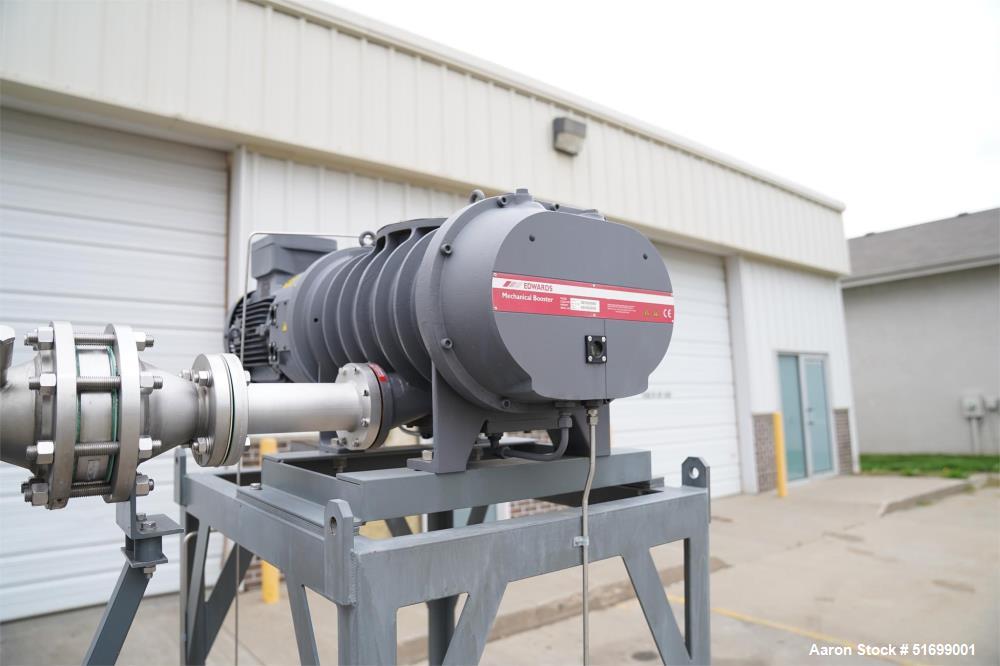 Used Edwards Skid Mounted Chemical Dry Vacuum Pump