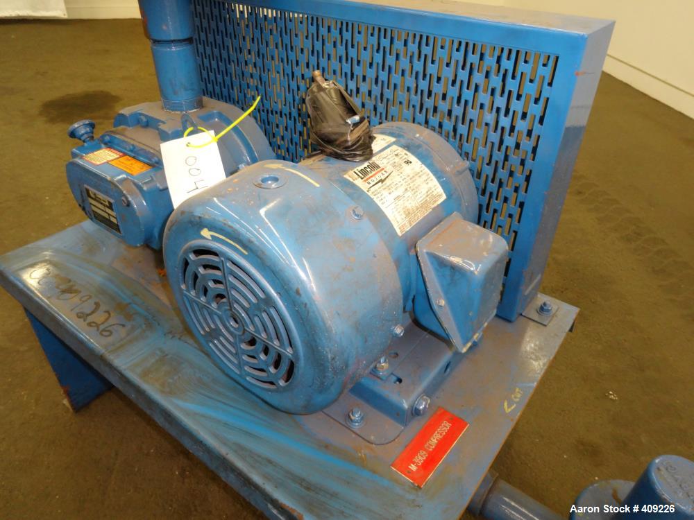 Used Gardner Denver Sutorbilt Legend Series Positive Displacement Lobe Blowers 