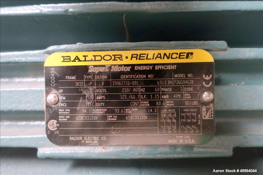 Used Nash SC Liquid Ring Vacuum Pump, Model SC6/7.