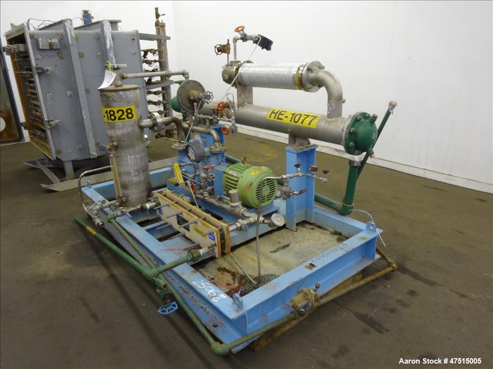 Used- Graham Precision Pumps Vacuum System. Consisting of Graham vacuum pump mod