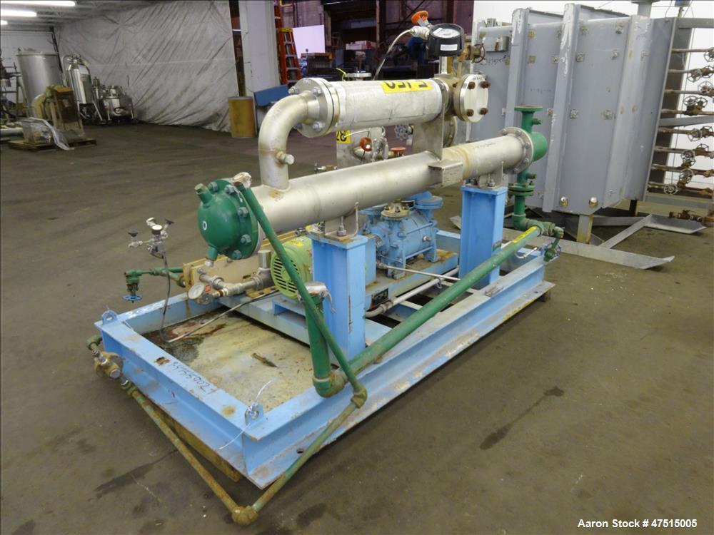 Used- Graham Precision Pumps Vacuum System. Consisting of Graham vacuum pump mod