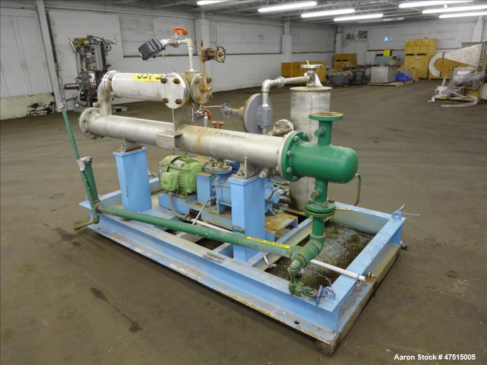 Used Graham Precision Pumps Vacuum System. Consisting of Graham vacuum pump mod