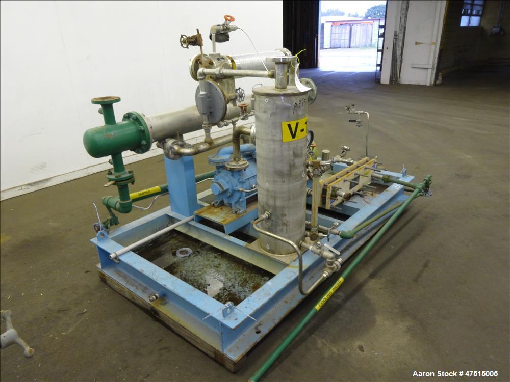 Used- Graham Precision Pumps Vacuum System. Consisting of Graham vacuum pump mod