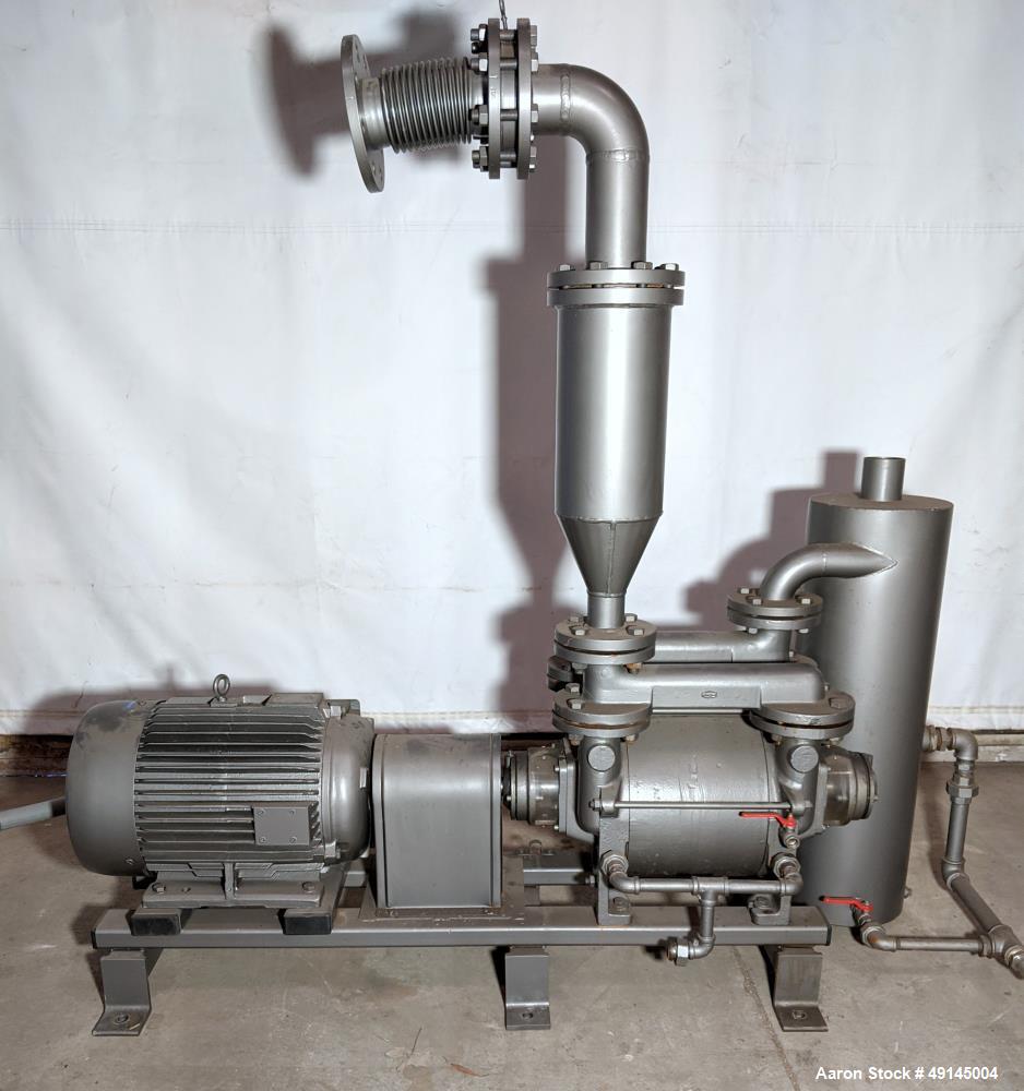 Used Hick Liquid Ring Vacuum Pump, Type VHR 450