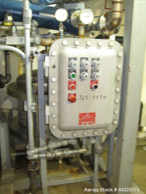 Used Wintek Vacuum Skid, Model K08-VC200-C40/R30. Rated 60 ACFM at 5 Torr. 7.5 HP. With Rietschle vacuum pump. Built 2001, serial #000910-3.