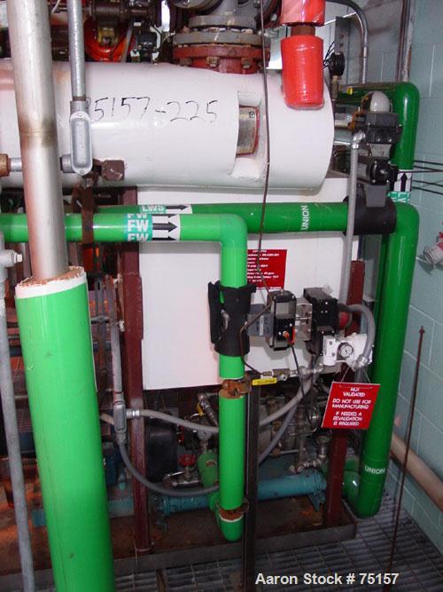 Used Kinney Liquid Ring Vacuum Pump, Model KLRC 125-KSS2, Skid Mounted. Driven by 10 hp motor, 3/60/230/460V, 1740 rpm.