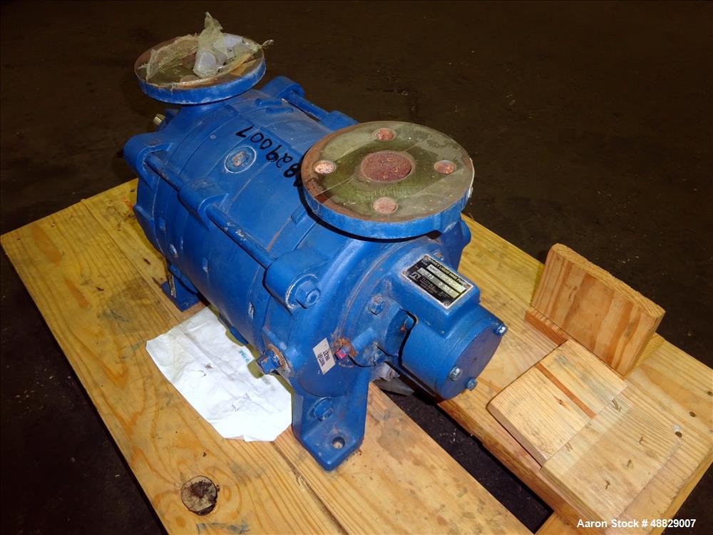 Used- Kinney Liquid Ring Vacuum Pump, Model KLRC-75-FA2