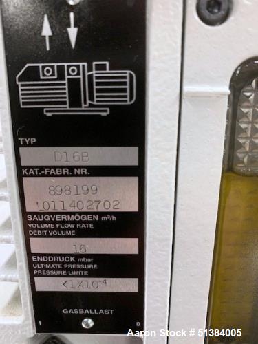 Used Leybold Trivac D16B Rotary Vane Pump
