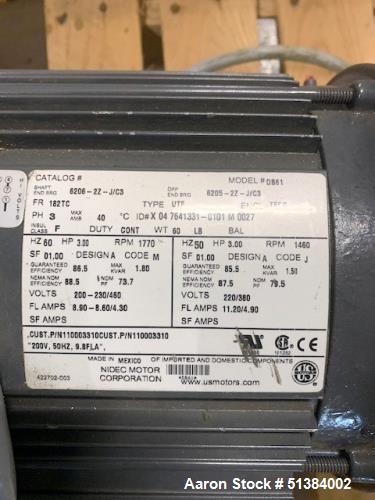 Used Leybold Trivac D65B Rotary Vane Pump