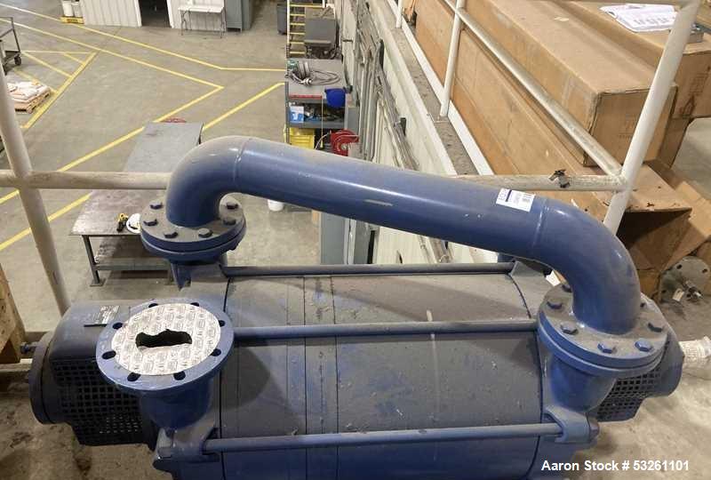 Used FindeR Pompe S.p.a. Liquid Ring Vacuum Pump, Model NP 740/XX. Vacuum pump is in storage as a spare for the Boiling Pan System. Pump only, does not include a motor or base.