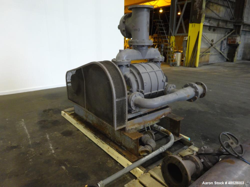 Used- Nash Hytor Liquid Ring Vacuum Pump, Model 1002, Carbon Steel.