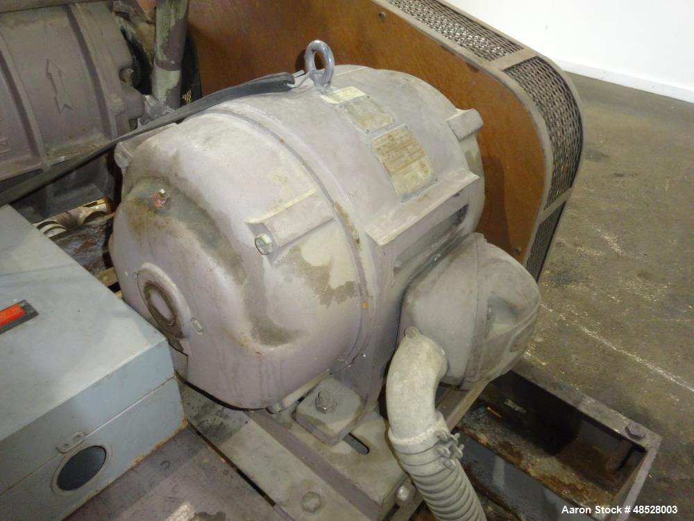 Used- Nash Hytor Liquid Ring Vacuum Pump, Model 1002, Carbon Steel.