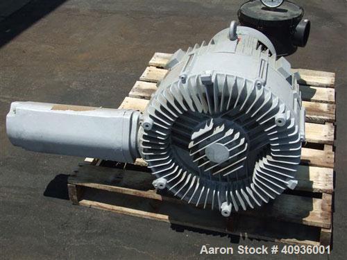 Used Nash-Elmo Vacuum Pump, Series G-200, Model 2BH1910-7HH36. Single stage, 440 mbar, 23 kW, 220/480 volt, 60 hz motor.