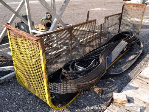 Used Nash Liquid Ring Vacuum Pump, Model 904 L2, Carbon Steel. Approximate 4600 CFM at 24” Hg. at 500 rpm. Driven by a 300hp, 3/60/460 volt, 1190 rpm motor. Includes a Benshaw Panel.