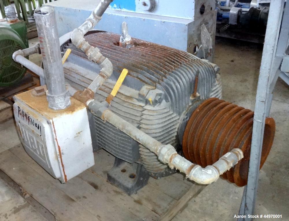 Used Stainless Steel Clad Nash Liquid Ring Vacuum Pump, Model 904 L2