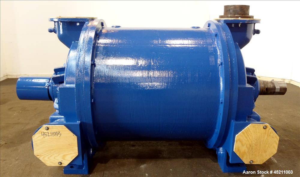 Used Carbon Steel Nash Liquid Ring Vacuum Pump, Model 904-R2