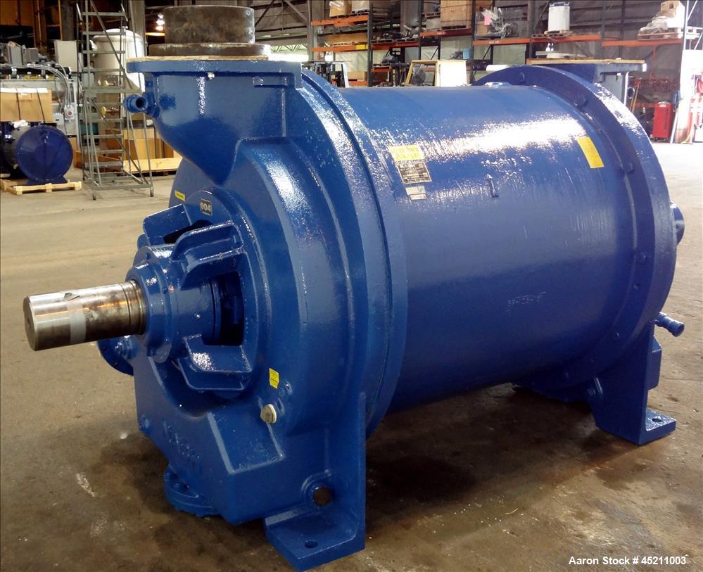 Used Carbon Steel Nash Liquid Ring Vacuum Pump, Model 904-R2
