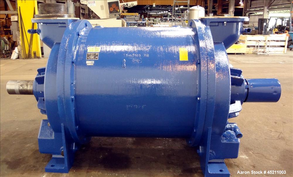 Used Carbon Steel Nash Liquid Ring Vacuum Pump, Model 904-R2