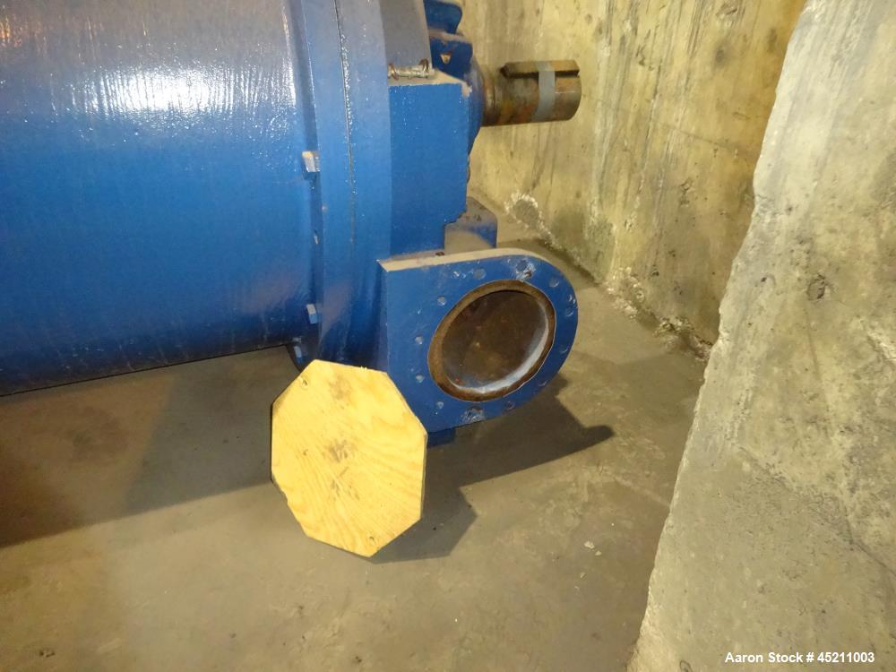 Used Carbon Steel Nash Liquid Ring Vacuum Pump, Model 904-R2