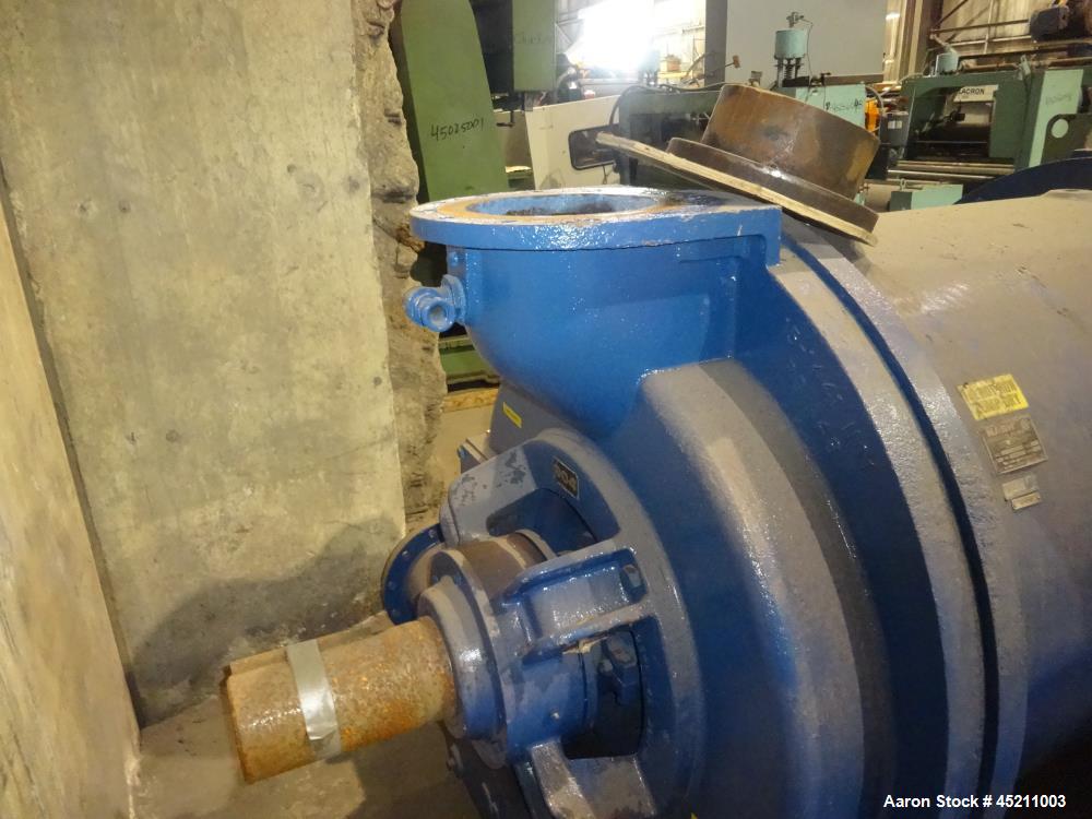 Used Carbon Steel Nash Liquid Ring Vacuum Pump, Model 904-R2