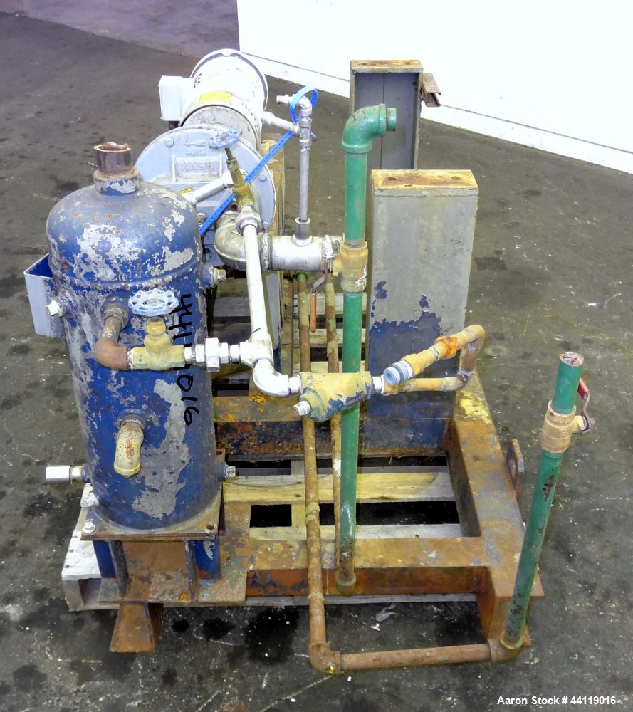 Used Stainless Steel Nash Liquid Ring Vacuum Pump