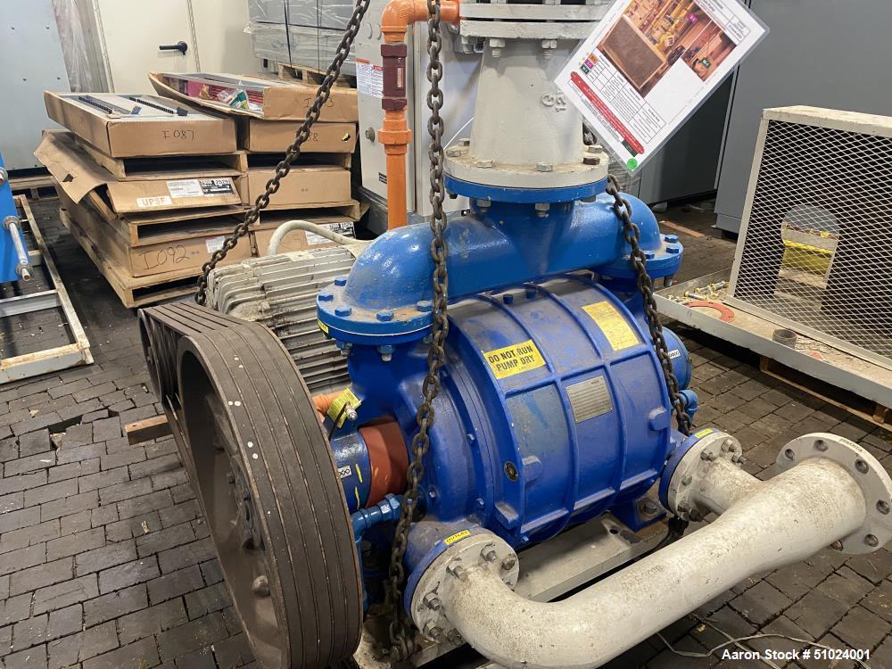 Used- Nash Gardner Denver Liquid Ring Vacuum Pump