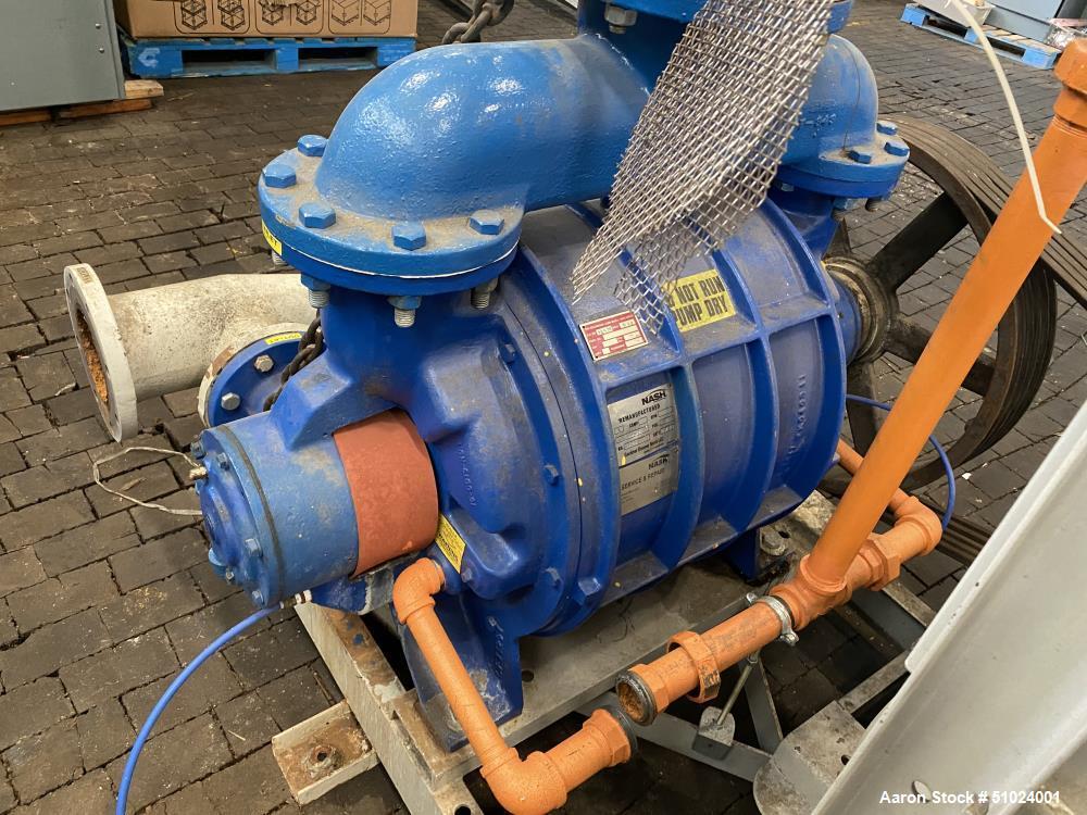 Used Nash Gardner Denver Liquid Ring Vacuum Pump
