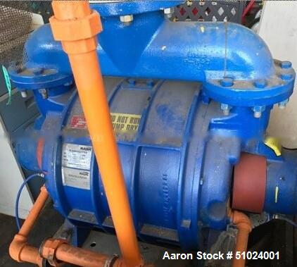Used Nash Gardner Denver Liquid Ring Vacuum Pump