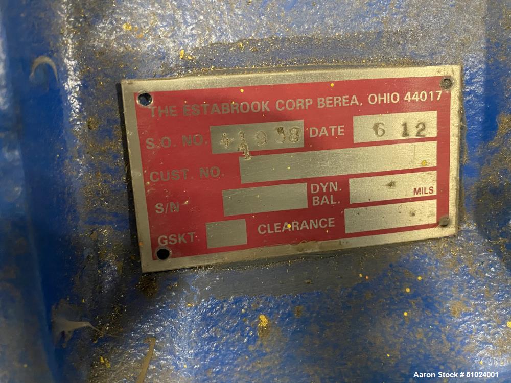 Used Nash Gardner Denver Liquid Ring Vacuum Pump