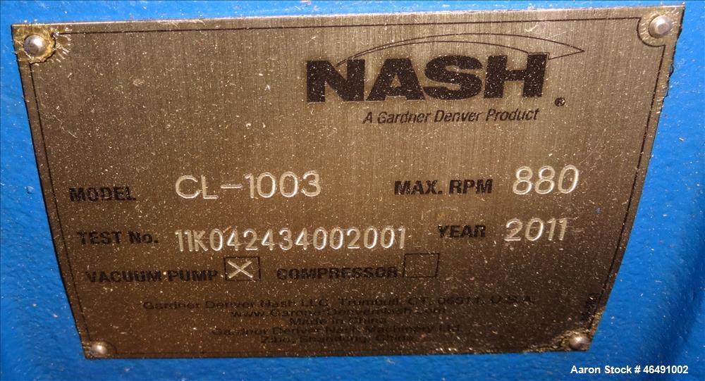 Unused- Nash CL Series Liquid Ring Vacuum Pump