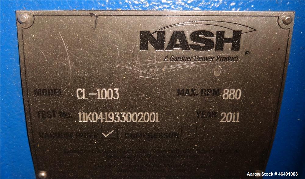 Unused- Nash CL Series Liquid Ring Vacuum Pump