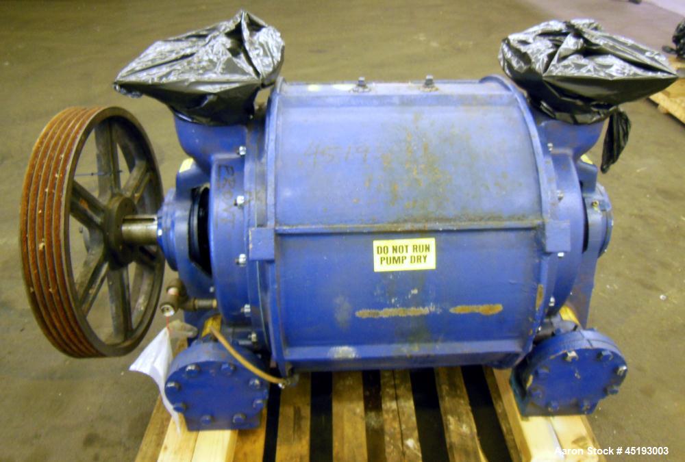 Used- Carbon Steel Nash Elmo Liquid Ring Vacuum Pump, Model CL-2001