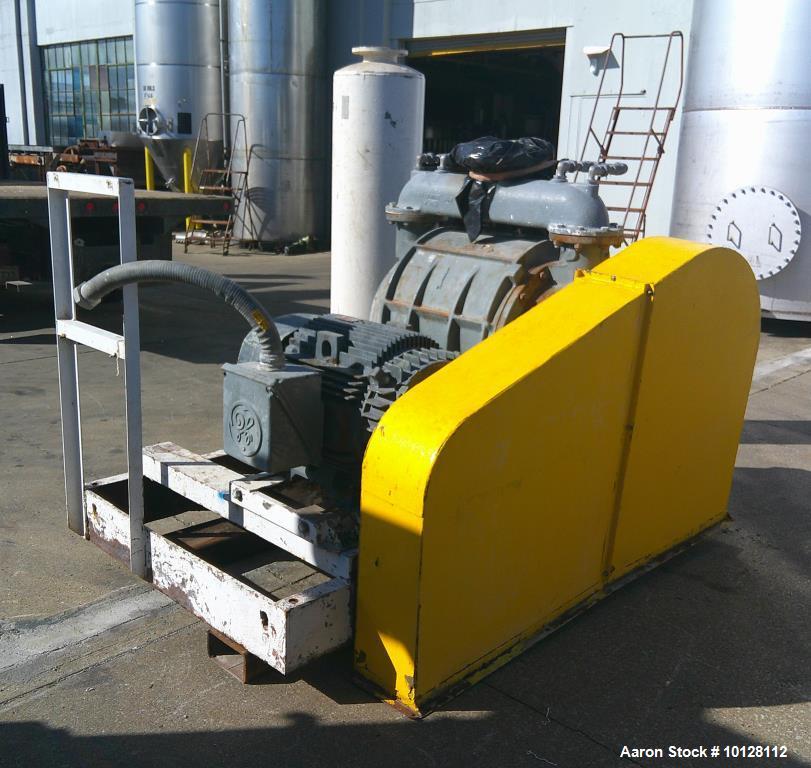 Used Nash CL2002 Liquid Ring Vacuum Pump System | 100 HP Industrial Vacuum Package