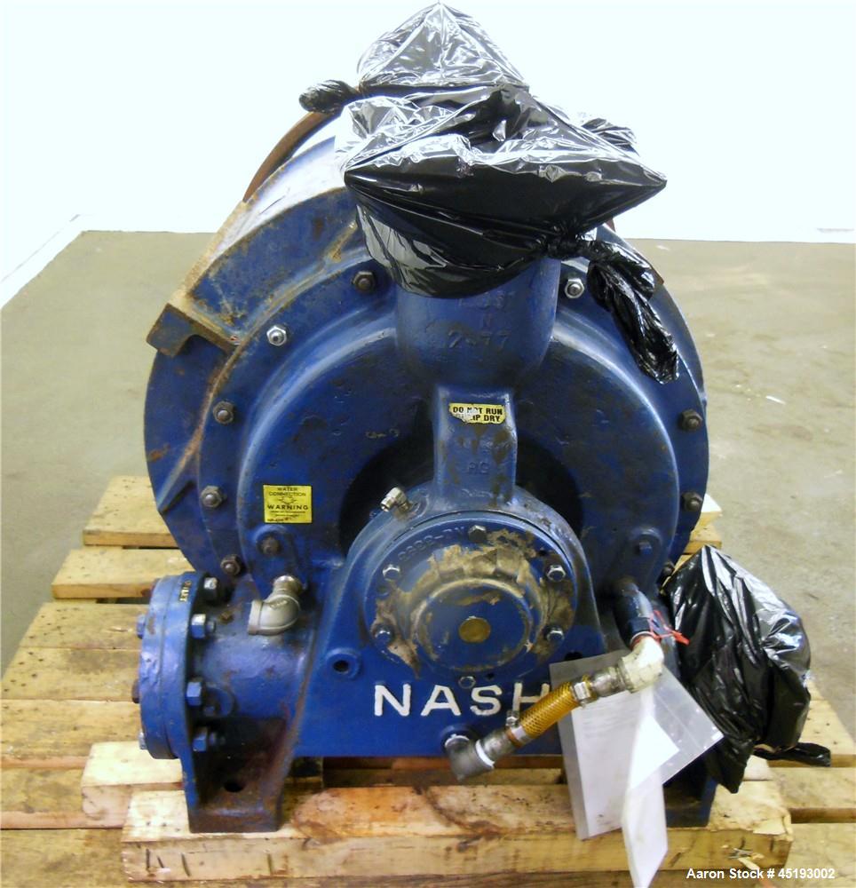 Used Stainless SteelNash Elmo Liquid Ring Vacuum Pump, Model CL-2002