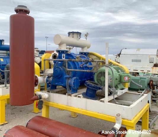 Used Nash Gardner Denver Liquid Ring Vacuum Pump, Model CL-2002