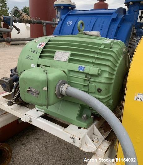 Used Nash Gardner Denver Liquid Ring Vacuum Pump, Model CL-2002
