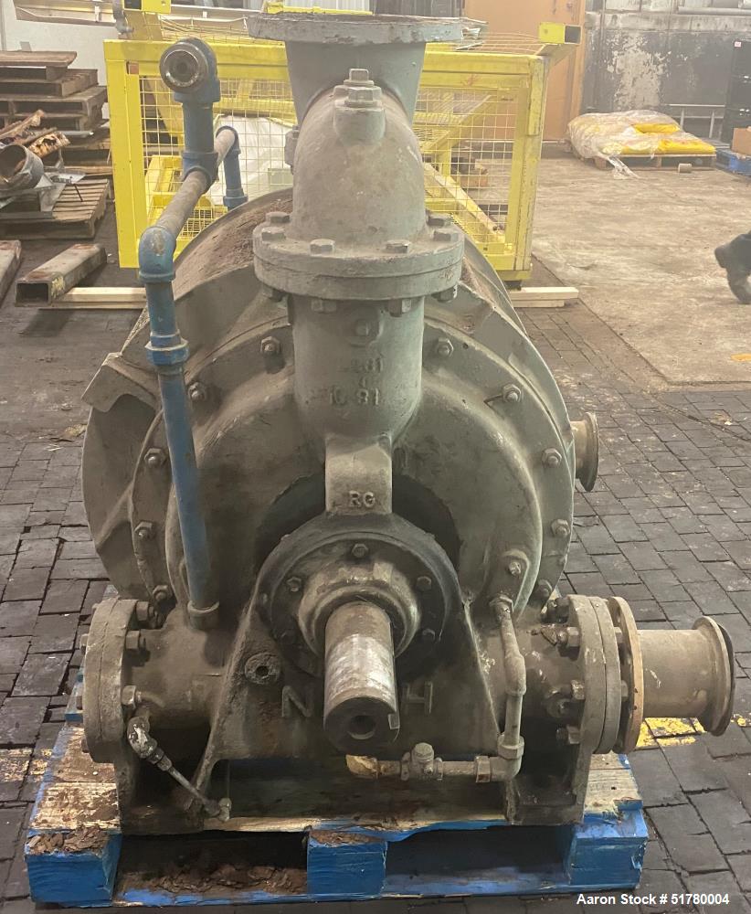 Used Nash CL-2002 Liquid Ring Vacuum Pump – 2120 CFM, Carbon Steel
