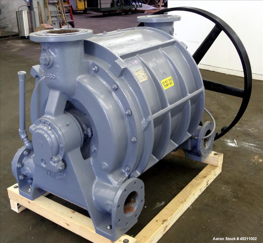 Used Carbon Steel Nash Liquid Ring Vacuum Pump, Model CL-3001