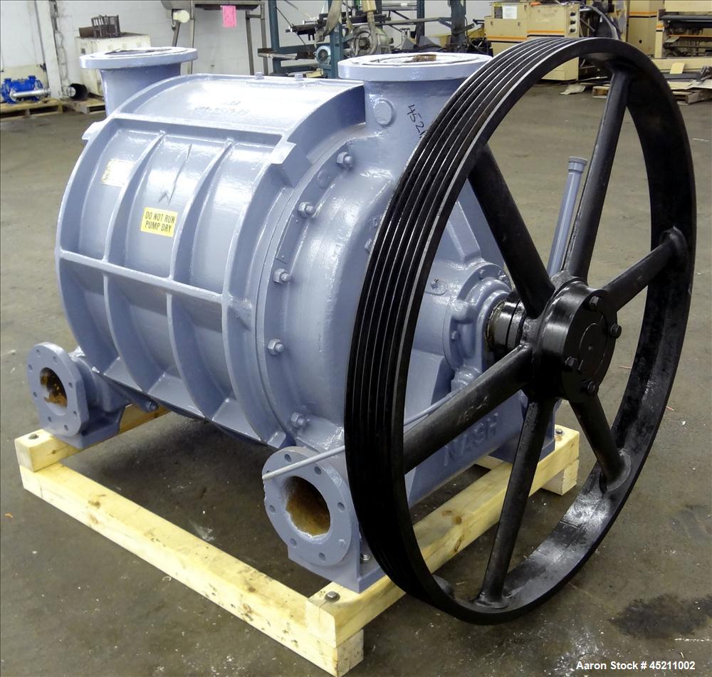 Used Carbon Steel Nash Liquid Ring Vacuum Pump, Model CL-3001