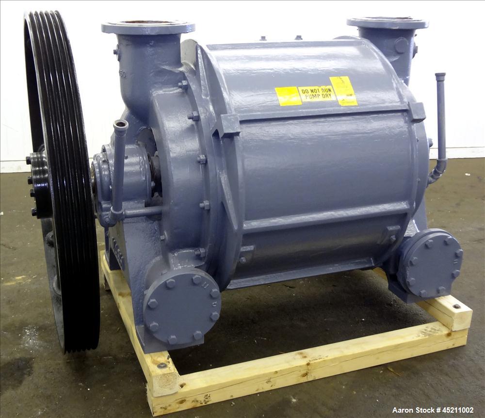 Used Carbon Steel Nash Liquid Ring Vacuum Pump, Model CL-3001