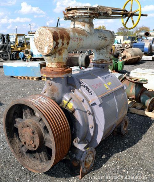 Used Carbon Steel Nash Liquid Ring Vacuum Pump, Model CL3002