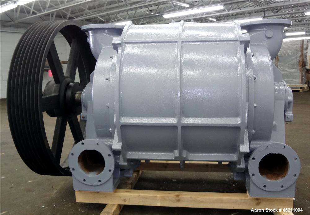 Used Carbon Steel Nash Liquid Ring Vacuum Pump, Model CL-4002