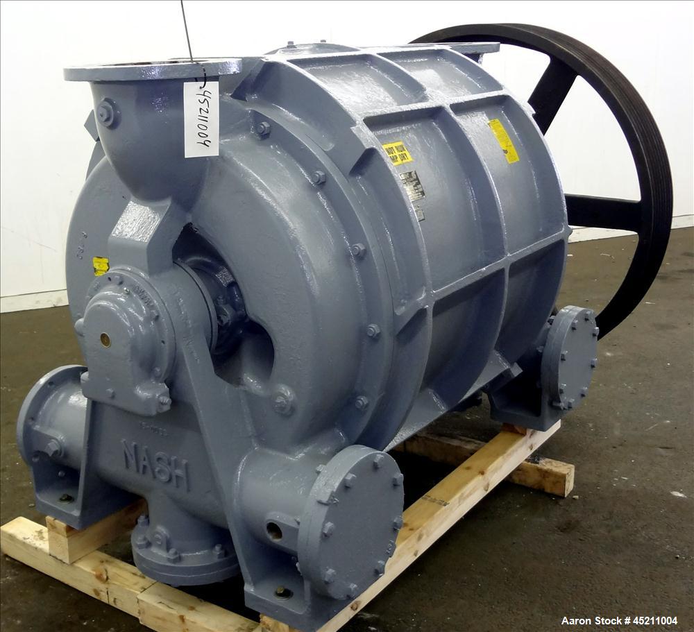 Used Carbon Steel Nash Liquid Ring Vacuum Pump, Model CL-4002