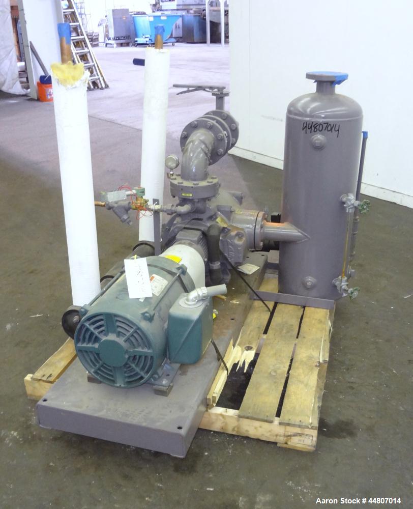 Used Carbon Steel Nash Liquid Ring Vacuum Pump