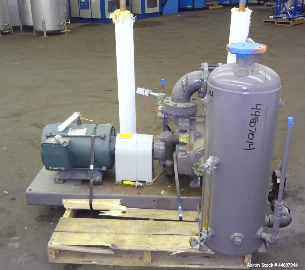 Used Carbon Steel Nash Liquid Ring Vacuum Pump