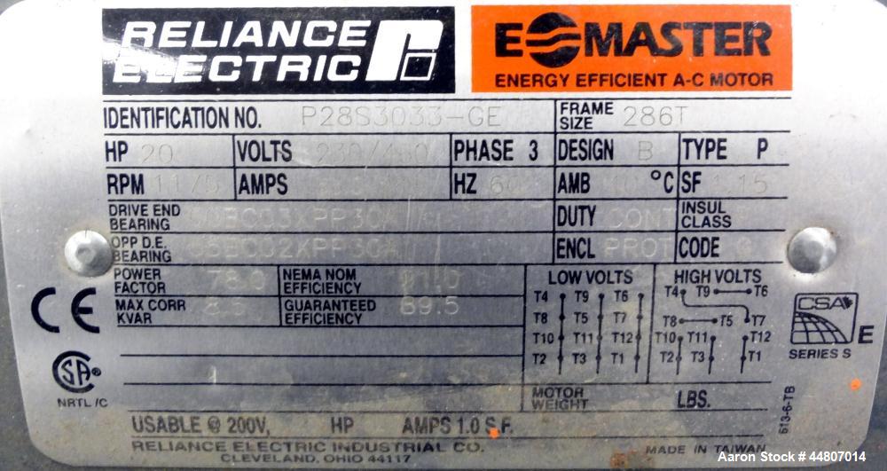 Used Carbon Steel Nash Liquid Ring Vacuum Pump